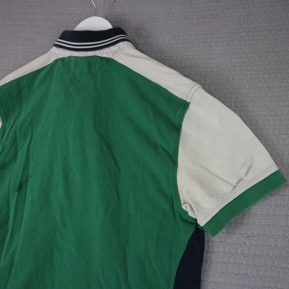 Tommy hilfiger Embroidered Patch Polo Tee Mens Large - Picture 8 of 8